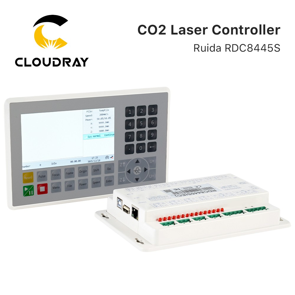 Ruida CO2 Laser Controller  RDC8445S DSP for CO2 Laser Engraver Upgrade RDC6445