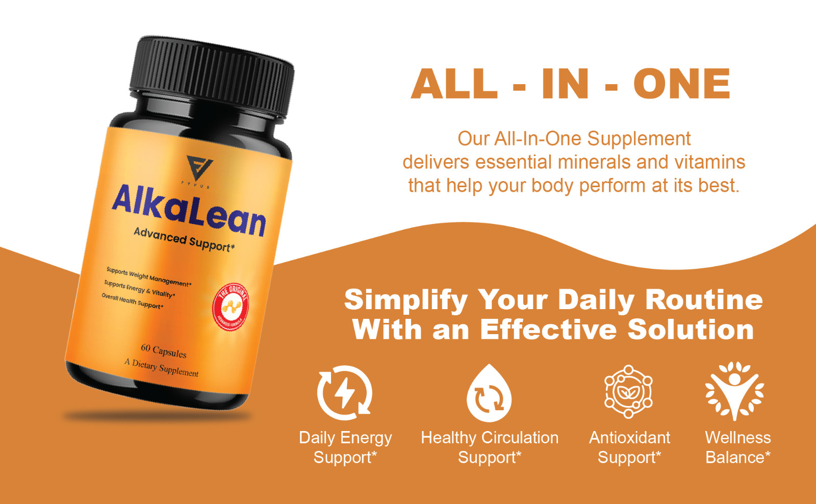AlkaLean Weight Management Support, Alka Lean Advanced (60 Capsules)