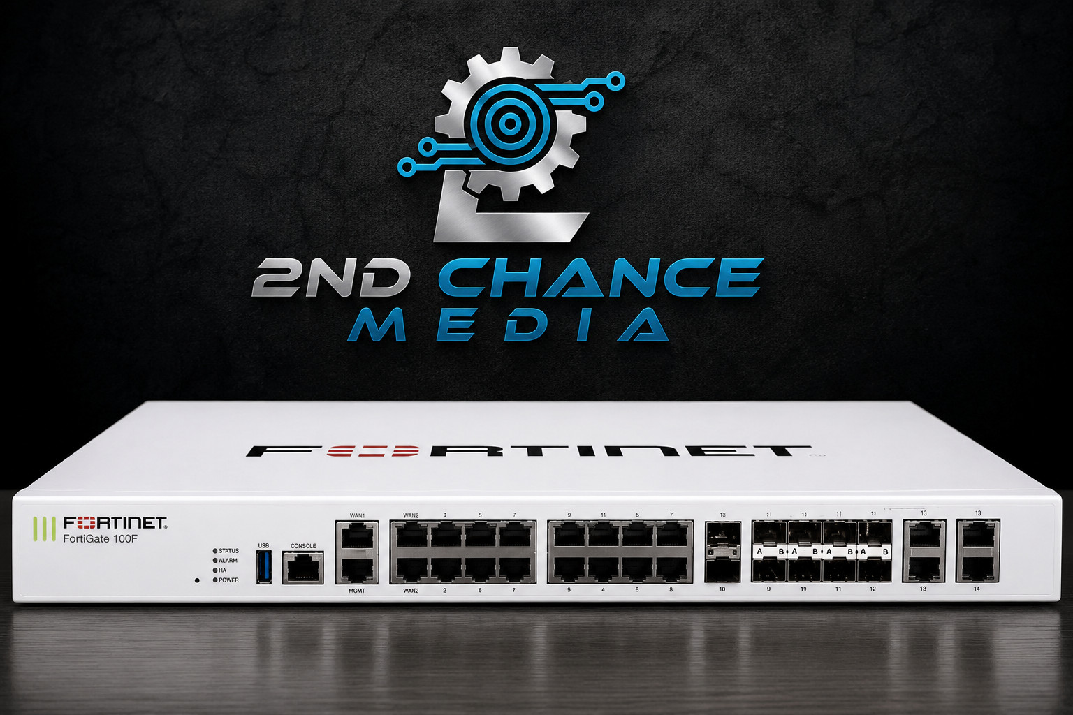 Fortinet FortiGate 100F FG-100F Firewall Not Registered