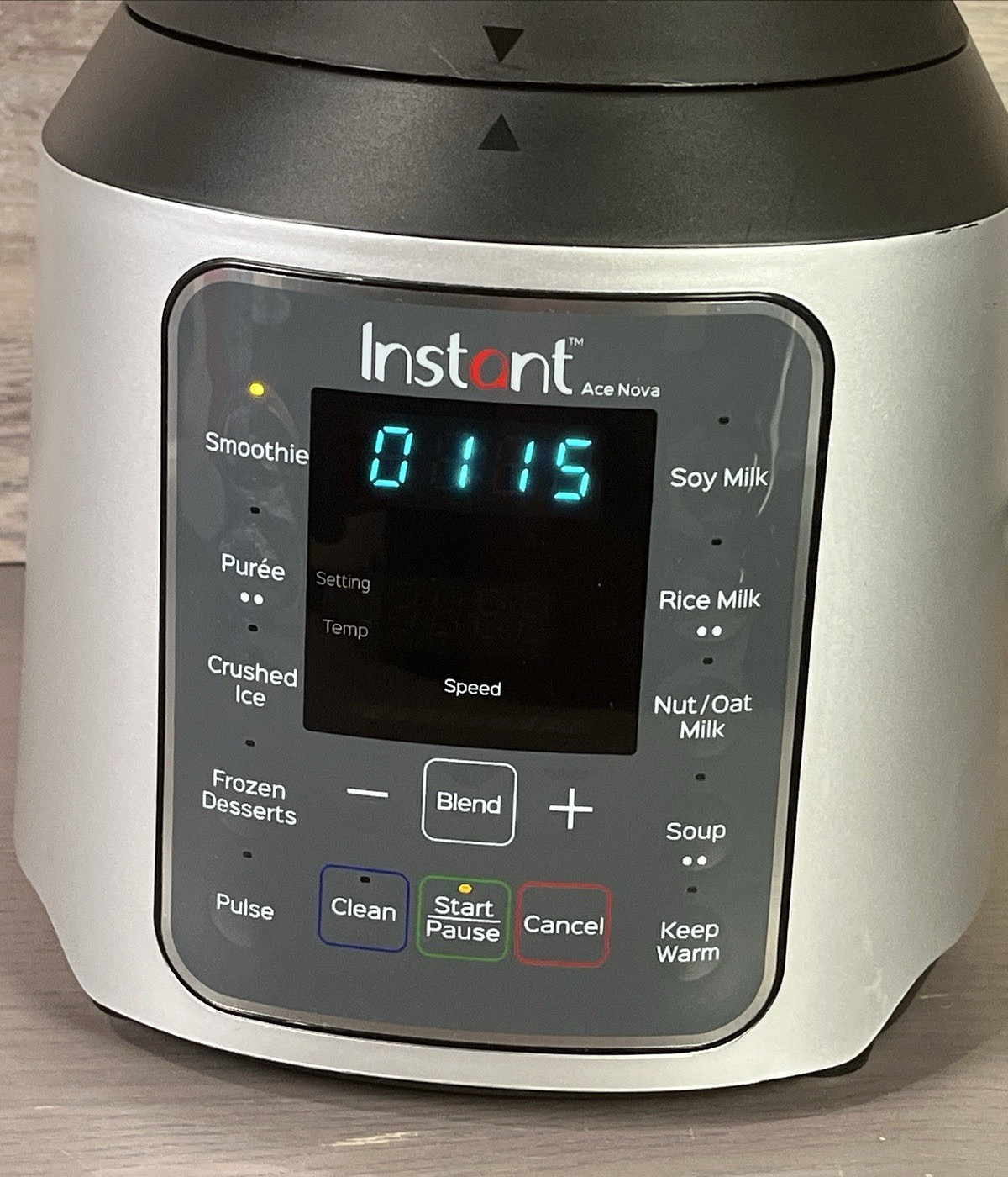 Instant Ace Nova Cooking & Beverage Blender Hot & Cold 9 Programs 56 OZ 1000W