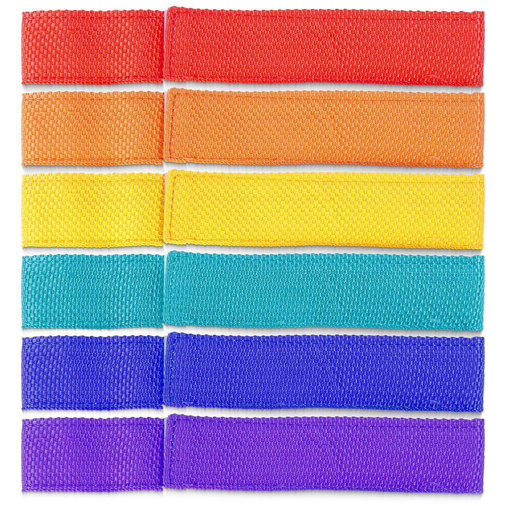 Three-Leg Race Relay Bands, 6-Pack  BRY003991U