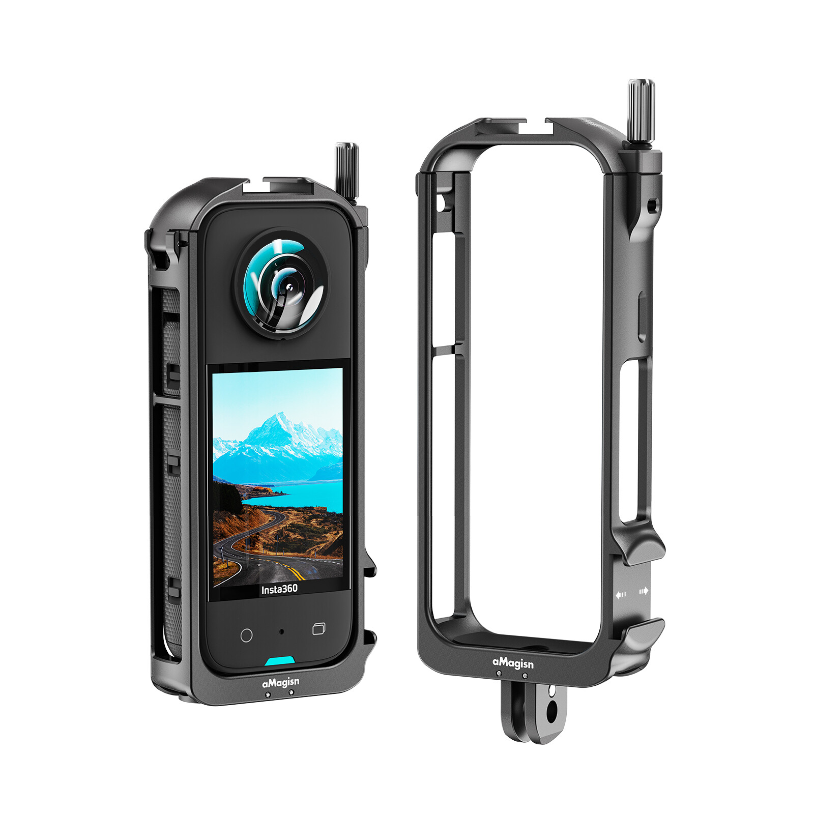For Insta360 X3 Panoramic Camera Body Protector Case Cover Cage Part Accessories
