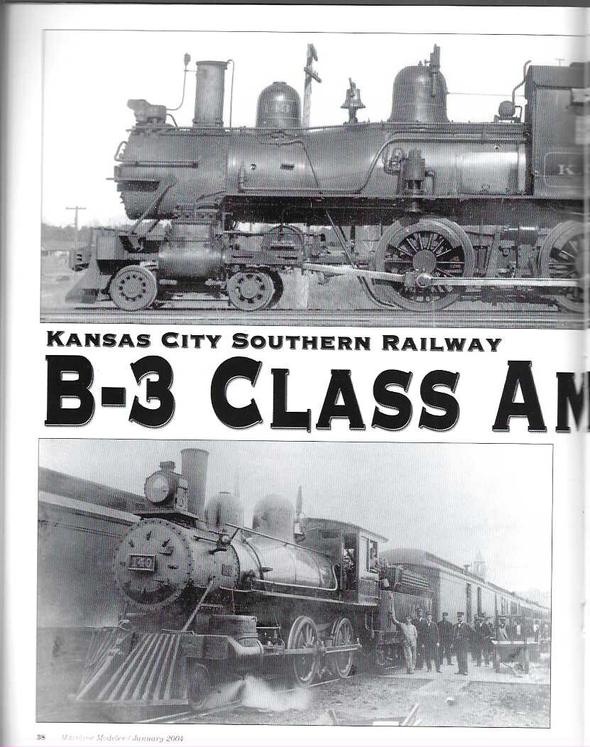 Mainline Modeler Jan 2004 N&W Horseshoe Depot Simplot KCS B-3 Soo Bevier Mine