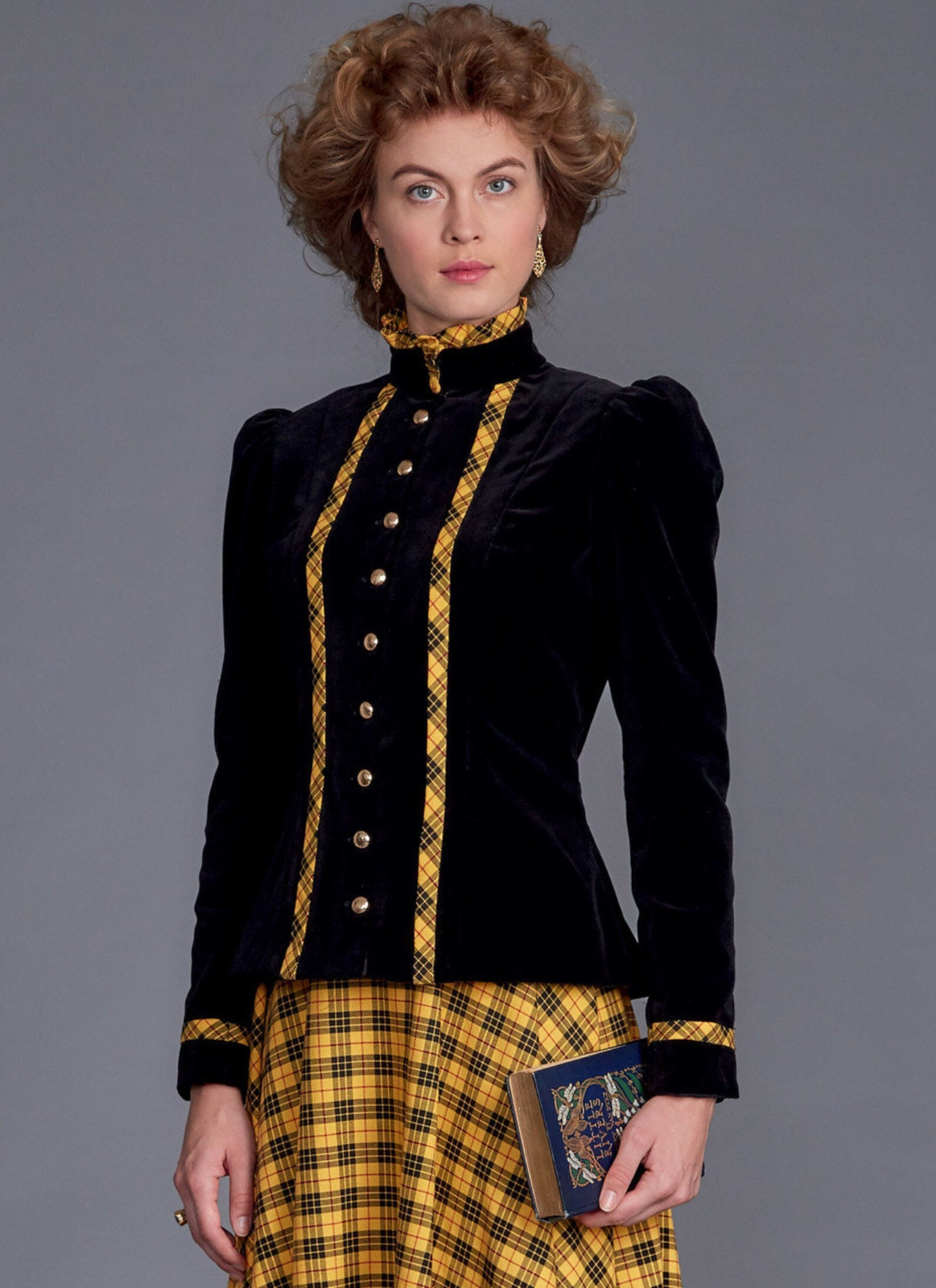 McCalls Sewing Pattern M8077 Misses' Historical Jacket & Skirt
