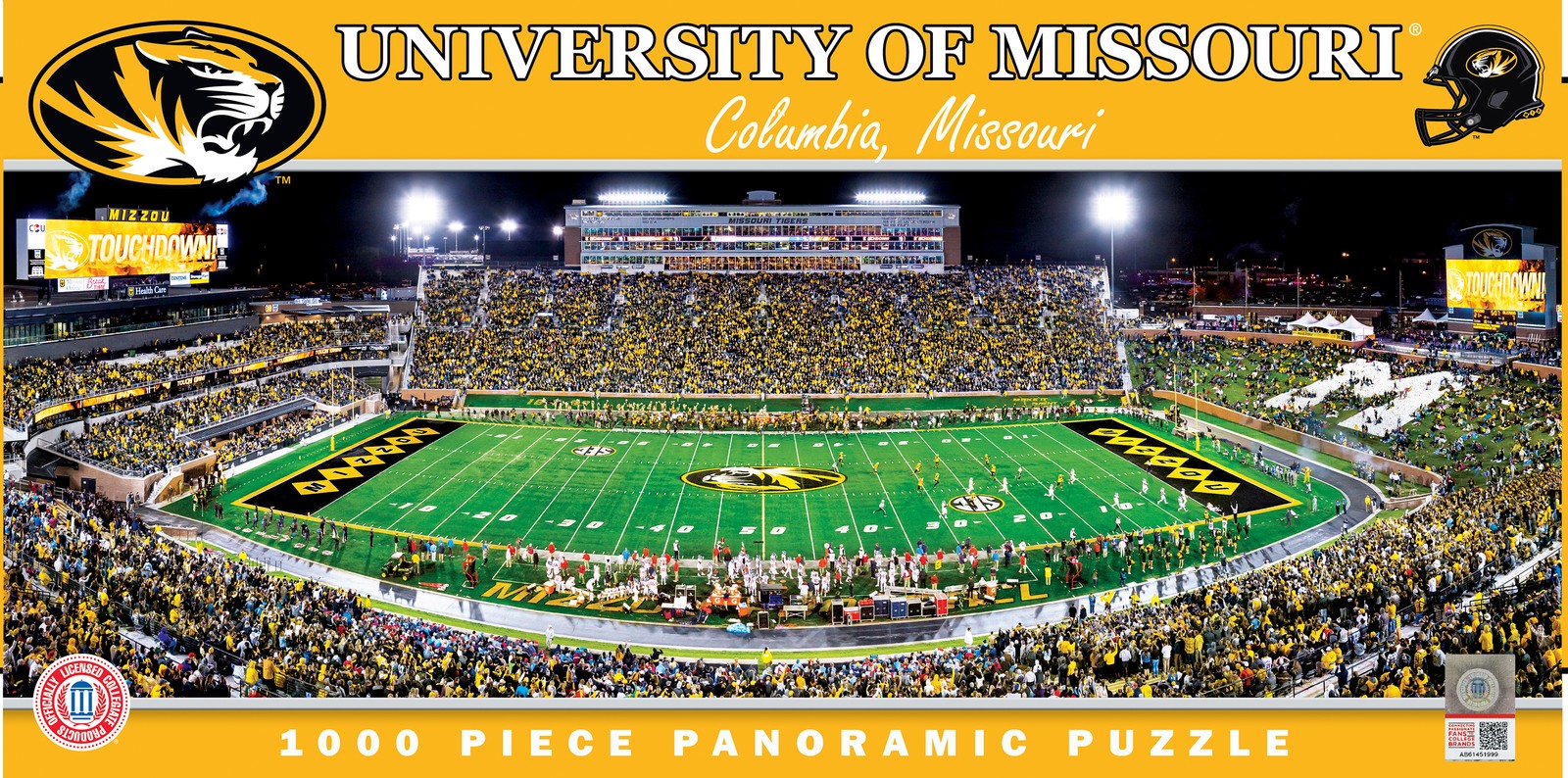 MasterPieces - Missouri Tigers - NCAA 1000 Piece Panoramic Jigsaw Puzzle
