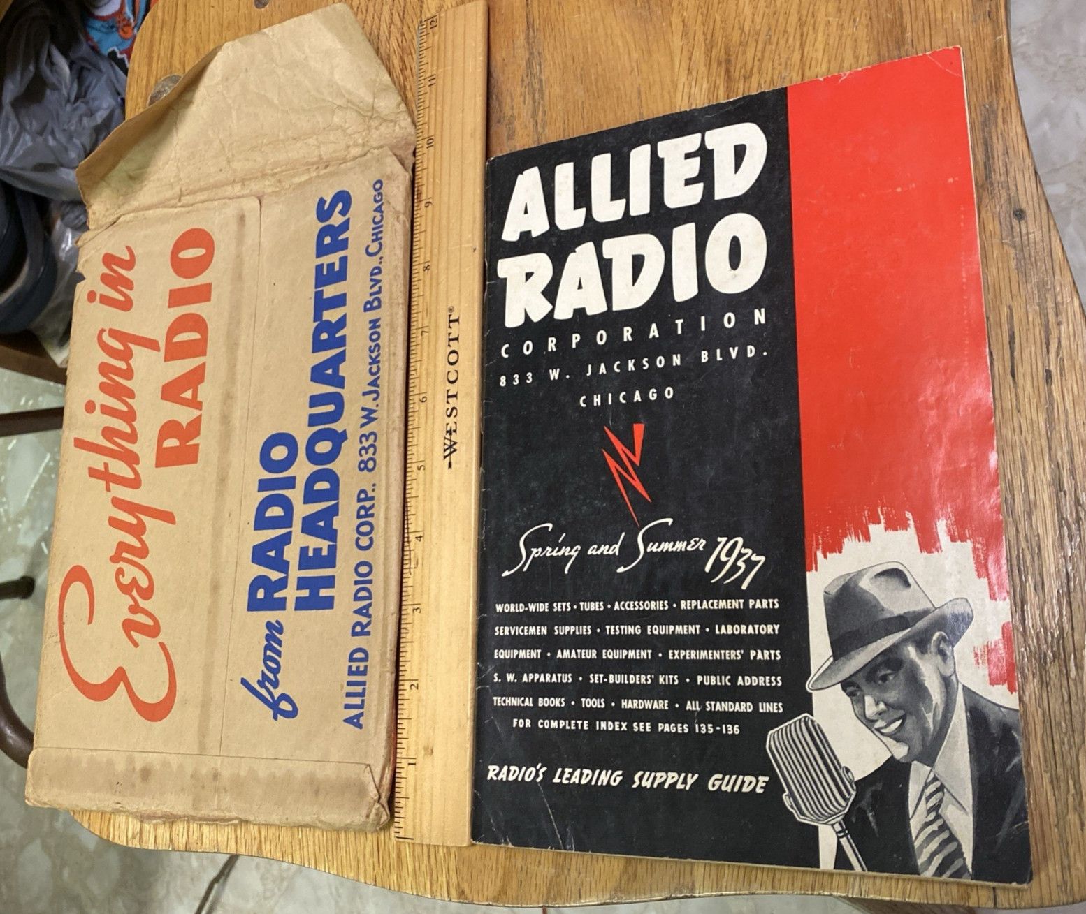 1937 Allied Radio Catalog Spring And Summer
