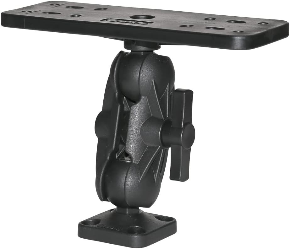 Mounting Plate for Fish Finders - Secure and Versatile Vehicle Compatibility