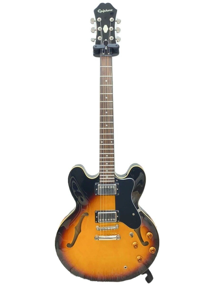 Epiphone Electric Guitar DOT VS Semiaco Sunburst Style HH Used