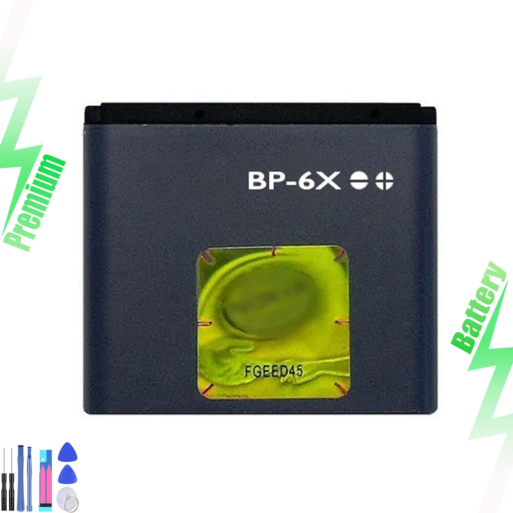 For Nokia BP-6X / BL-5X Battery 8800s N73i 8800SE 8801 8860 700mAh + Tools