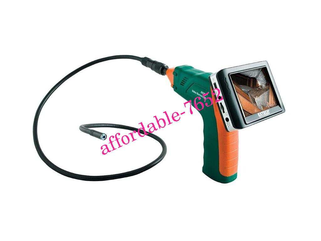 Extech BR250 Video Borescopes - Shaft Length: 9.8 IN, Shaft Diameter: 0.66 IN, S