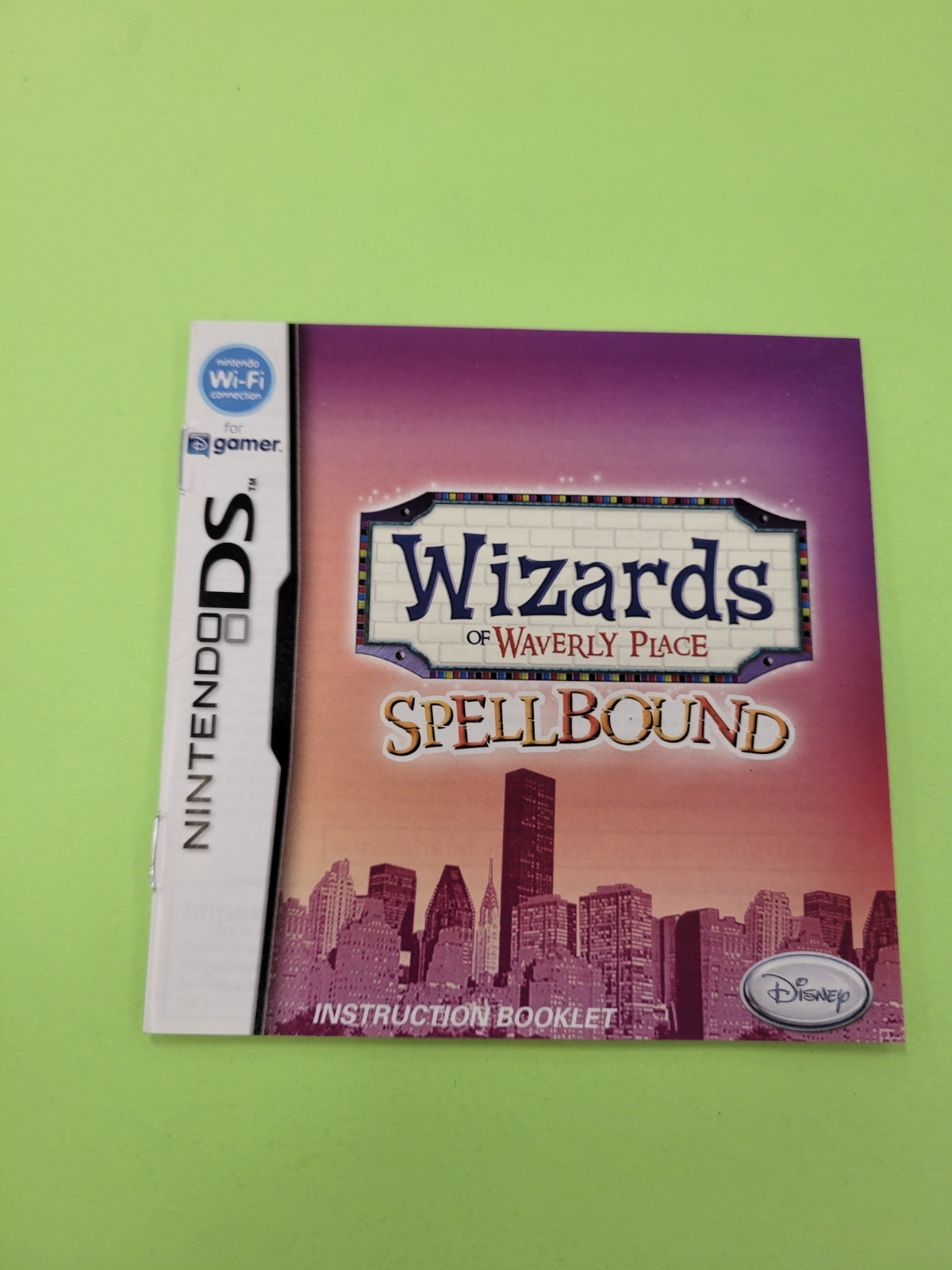 DS Manual Wizards Spellbound