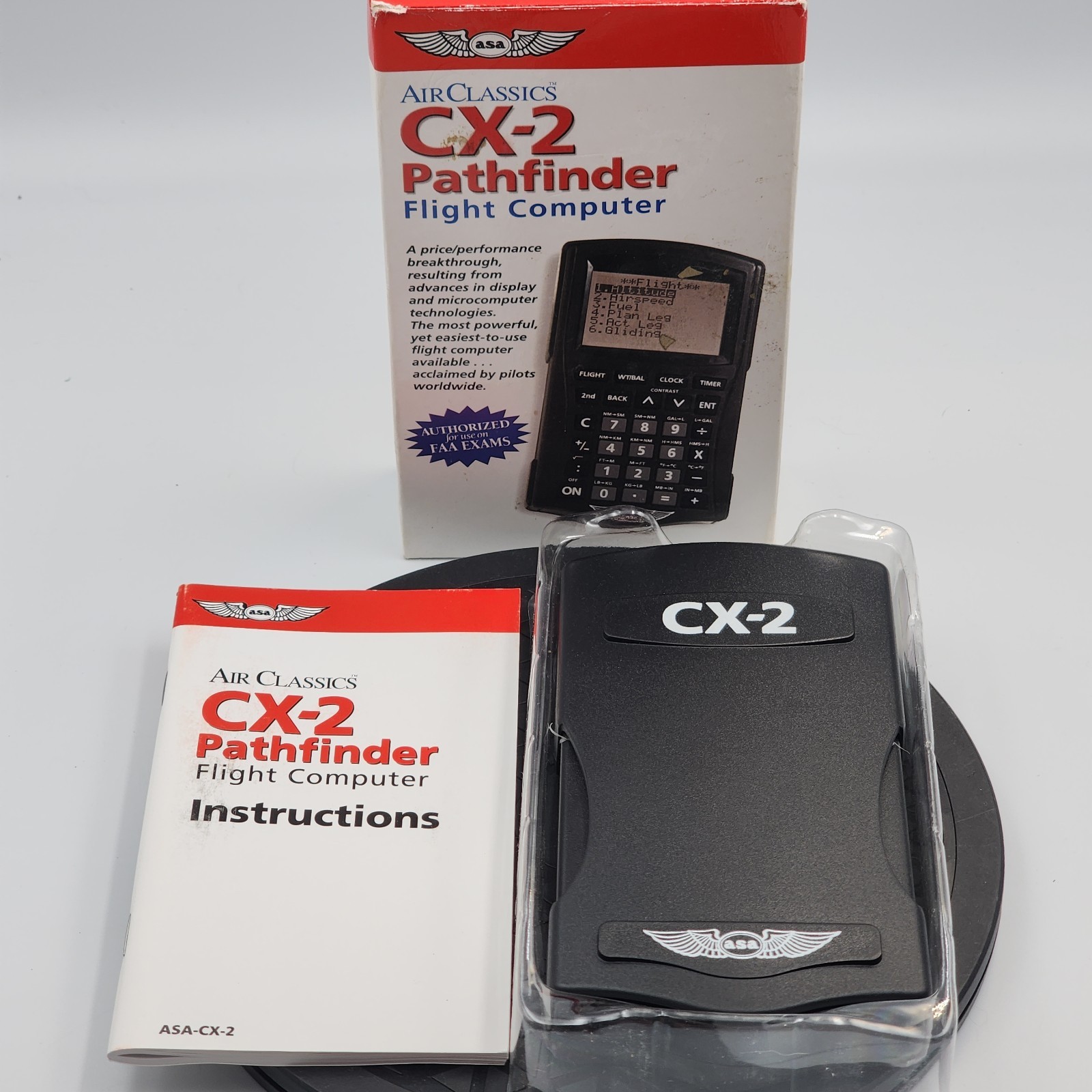 Vtg Air Classics ASA-CX2 Pathfinder Flight Planning Computer Original Packaging