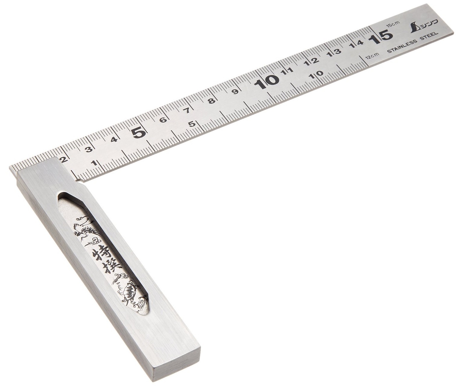 SHINWA PERFECT SQUARE (150x100mm) STAINLESS BODY 62009