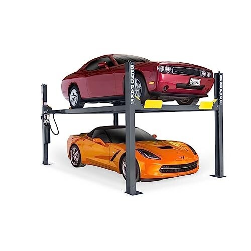 BendPak HD-9-9000lb Capacity 4 Post Auto Lift - Standard Width (110V)