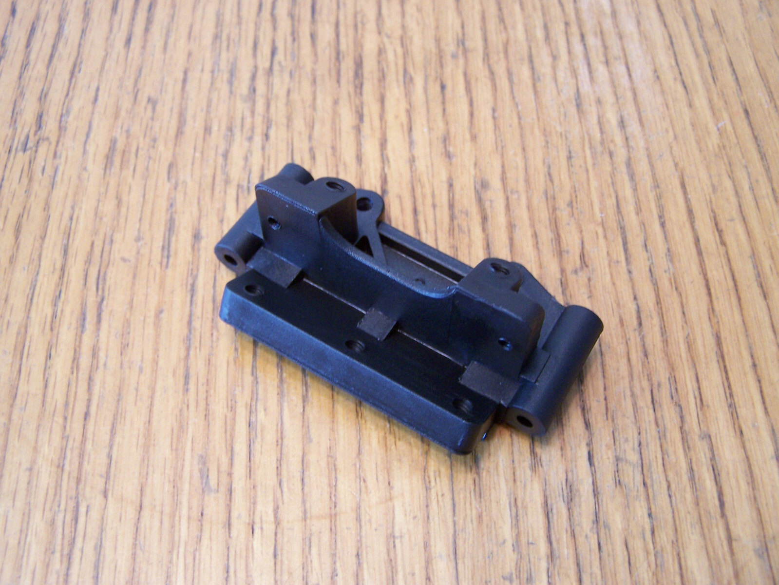 FIts Traxxas 94076 1/10 Drag Slash Front Bulkhead Black 2530 2wd Slash Stampede