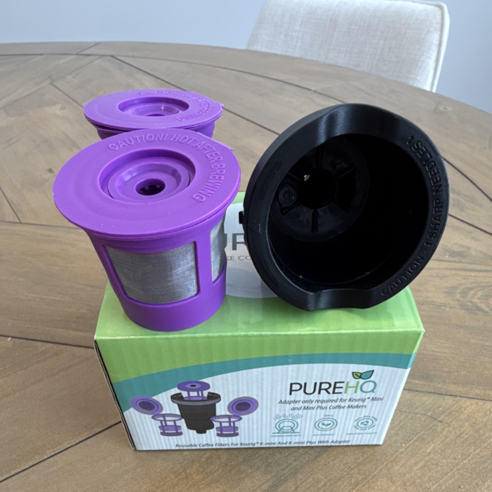 Reusable Coffee Filters 2 Pack for Keurig K-mini Plus