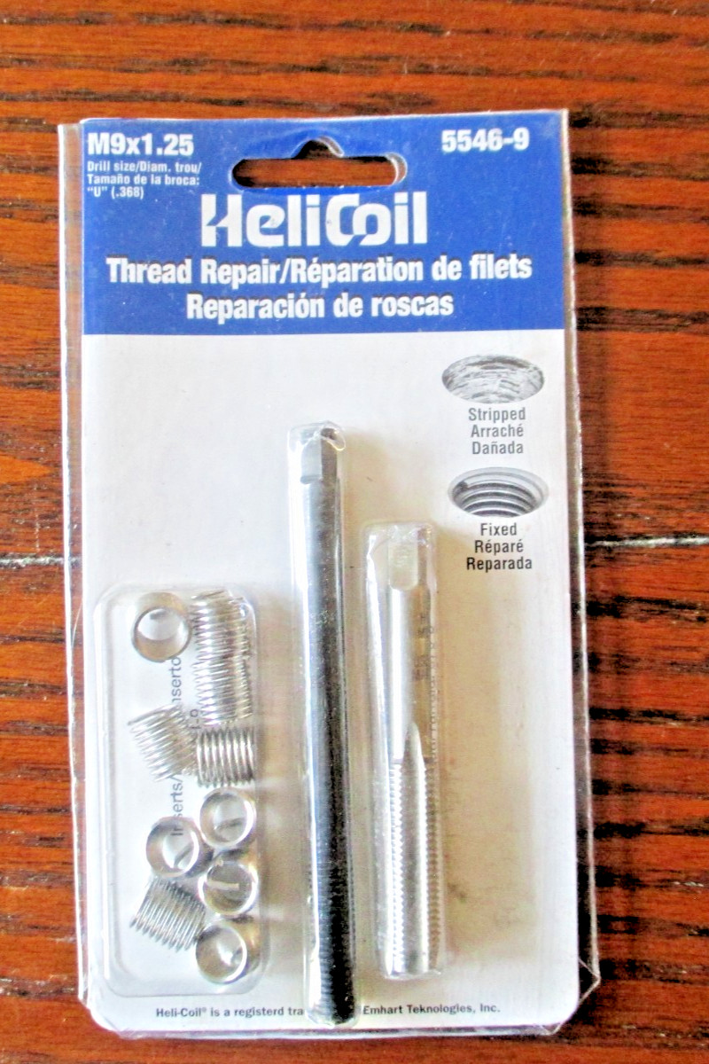 Helicoil 5546-9 M9x1.25 Metric Coarse Thread Repair Kit