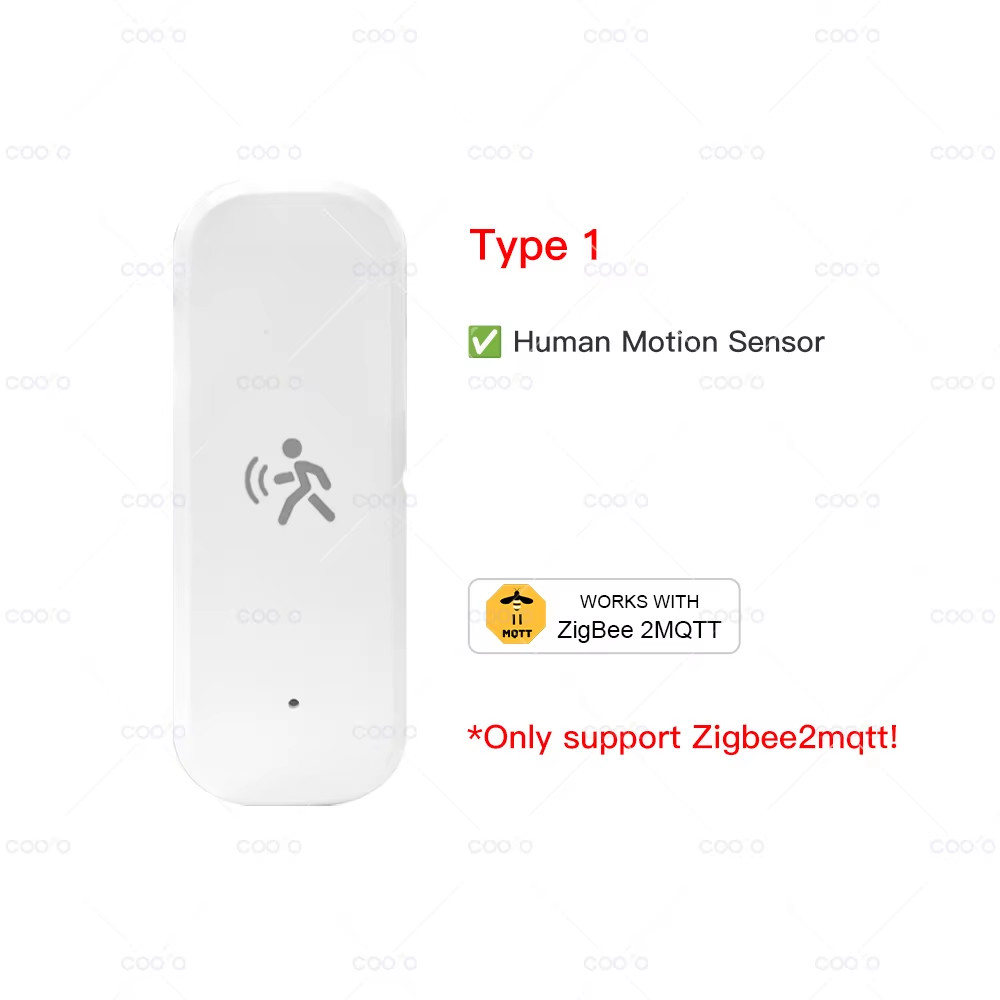 Zigbee 10G Mmwave Radar Motion Sensor Human Detector with Illuminance Temperatur