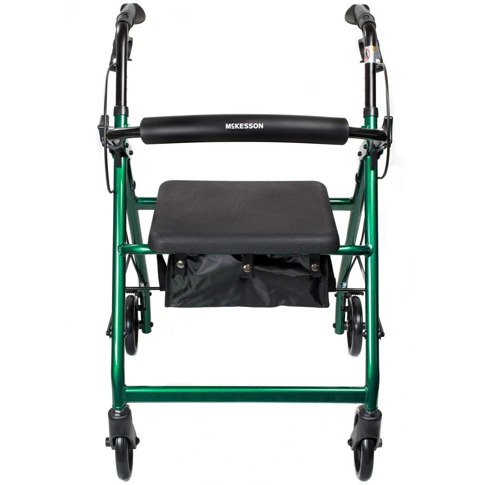 McKesson Rollator Folding Aluminum 32 to 37 inch Handle Height