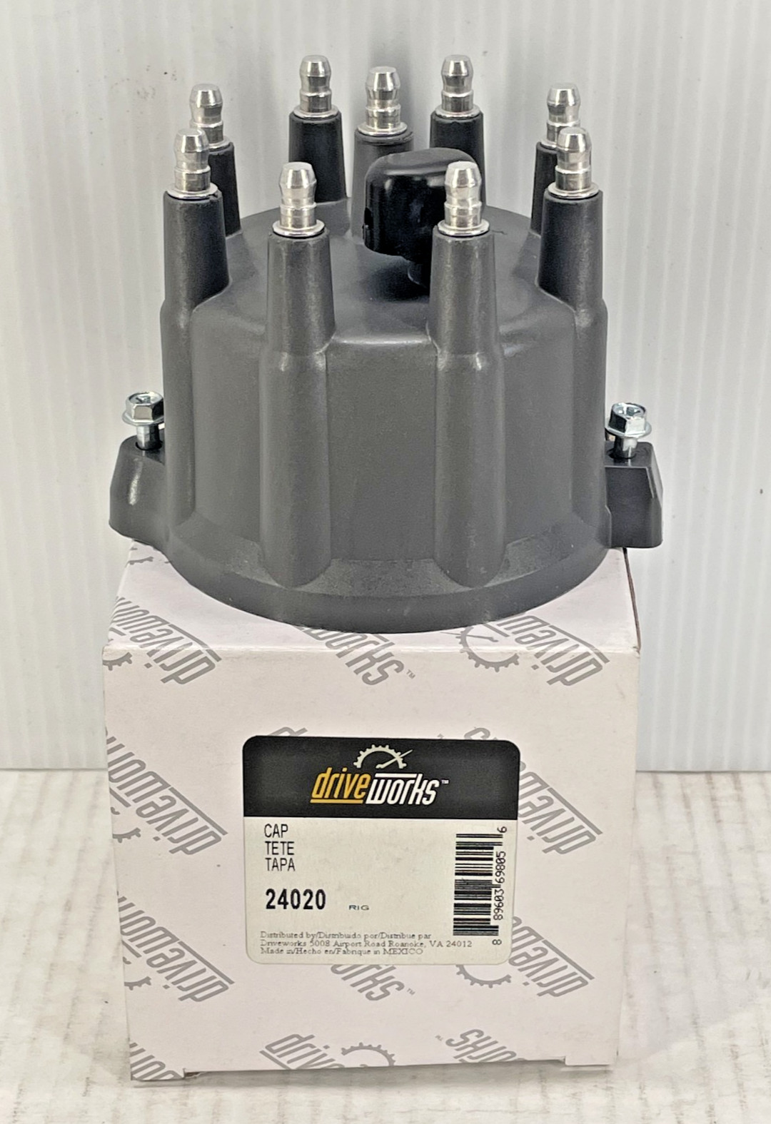 Distributor Cap 24020 DriveWorks by Carquest fits JEEP, DODGE models in chart V8