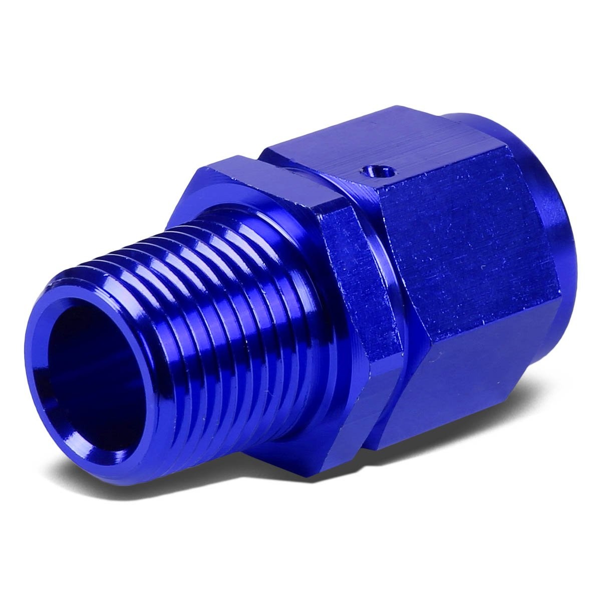 Auto Dynasty 10-AN AN Female to Male NPT, 10AN 1/2" NPT (Blue)