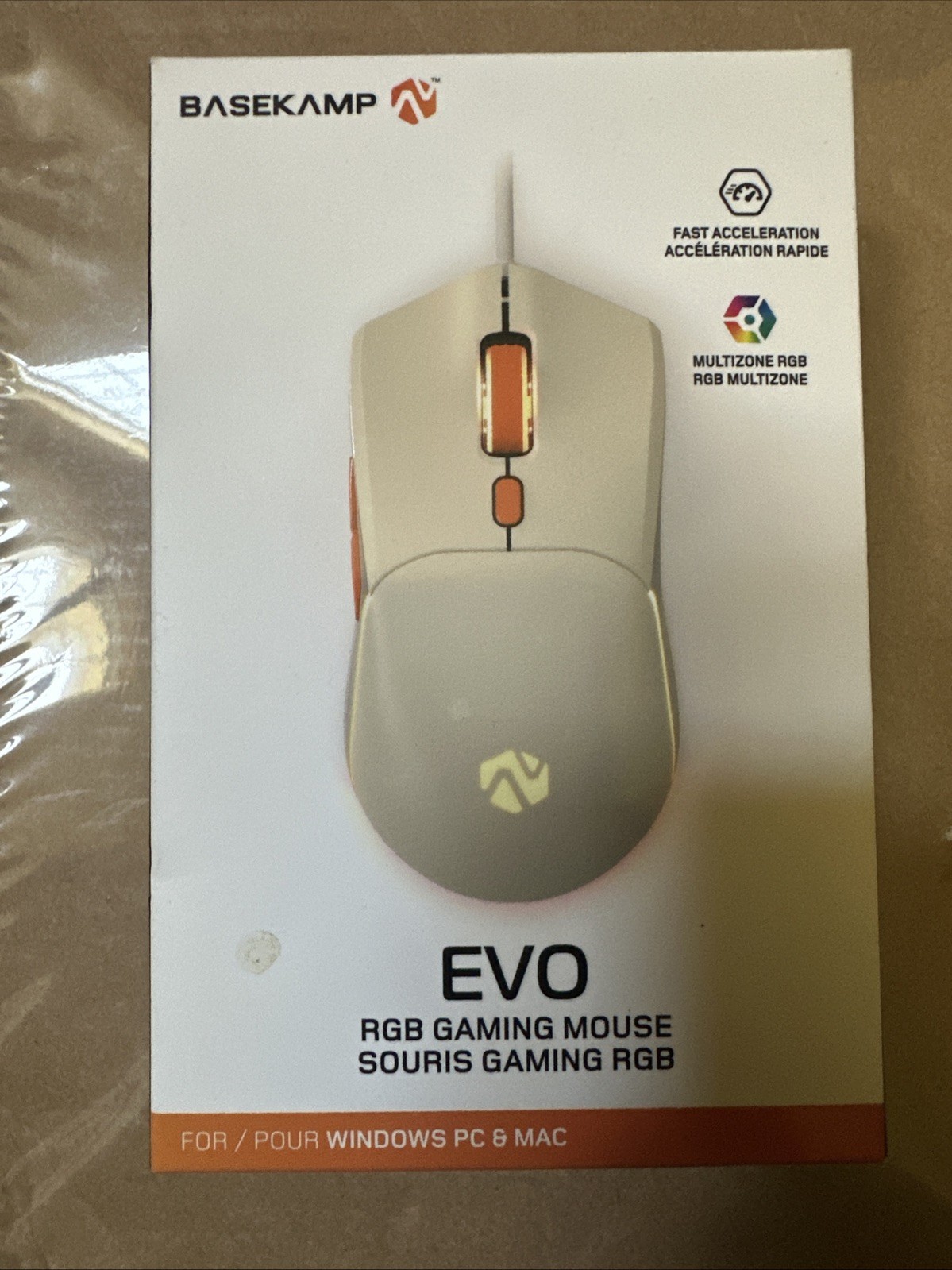 EVO Wired Gaming Mouse - Multizone RGB Lighting - Pixart Sensor - Ultra Light...