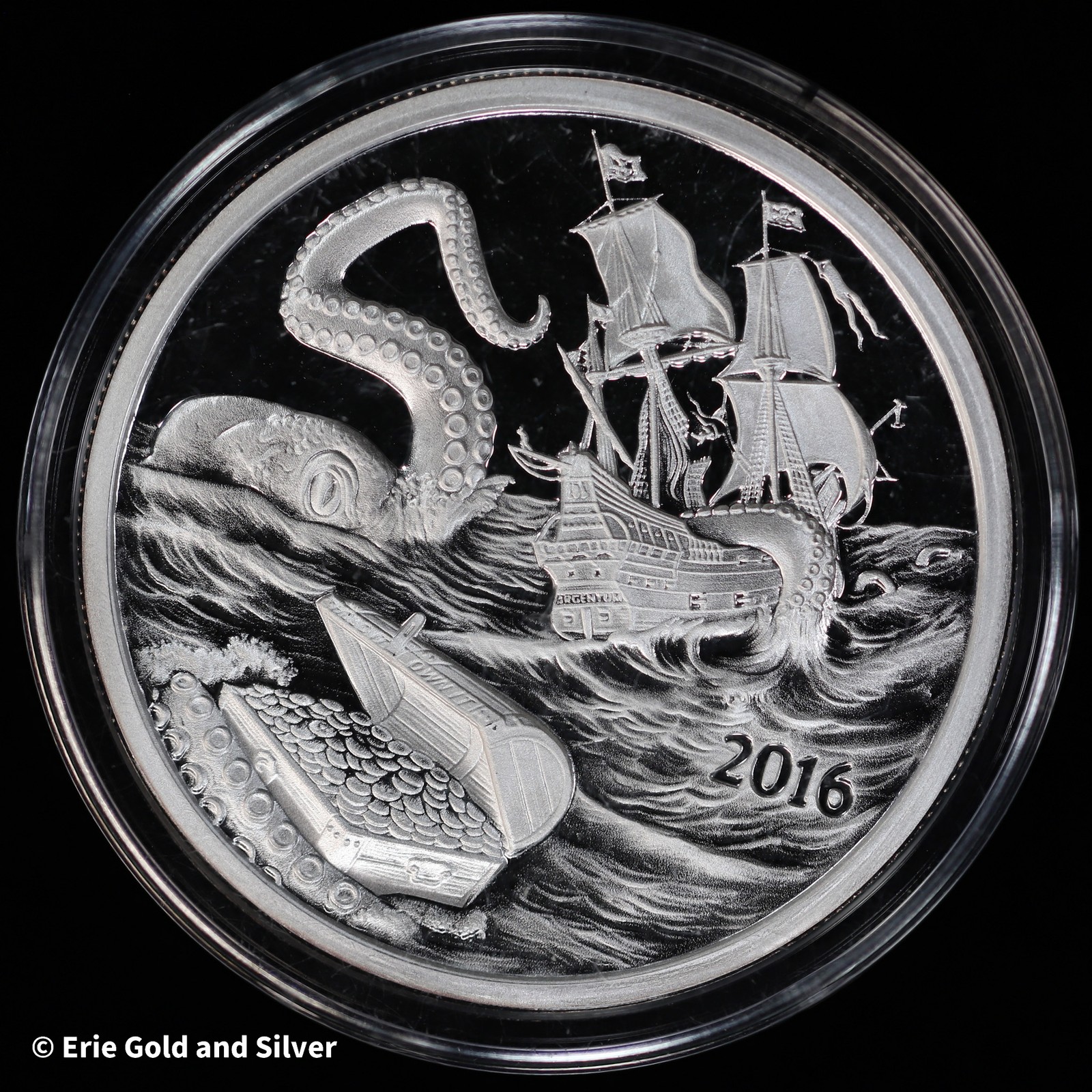 2016 Welcome to Silverbug Island 1 oz Silver Round
