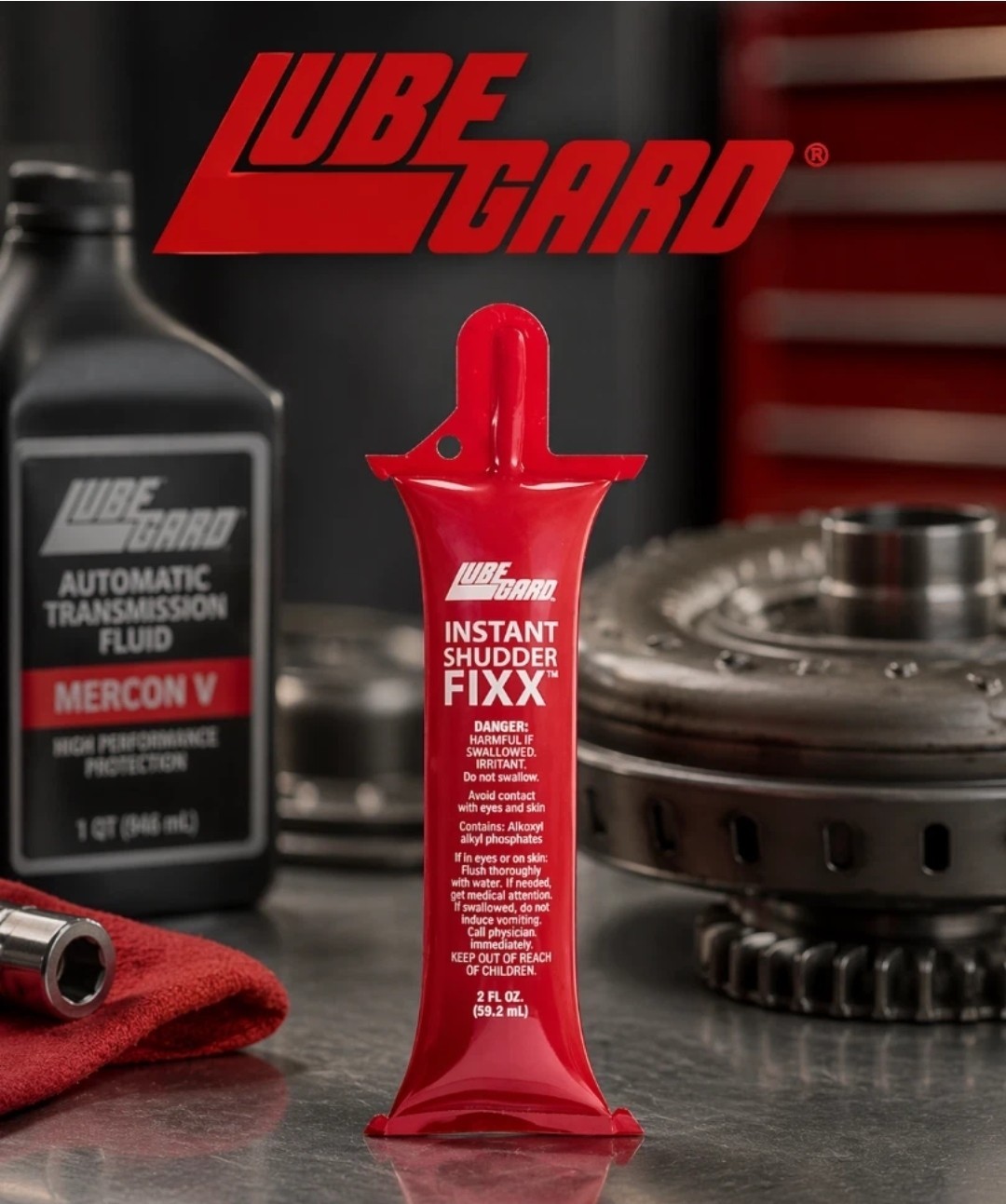 Lubegard Instant Shudder Fixx Fix 19610 - Torque converter repair tube 59.2ml