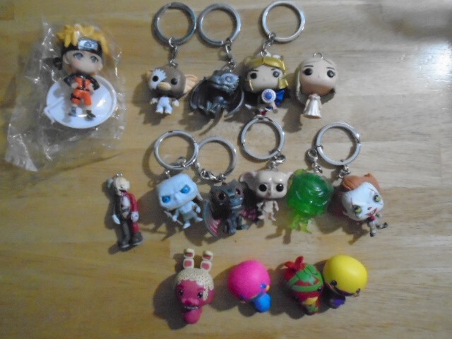 RARE Funko Pop! KEYCHAIN + lot Gremlins Predator Game of Thrones Dragon Ball Z +