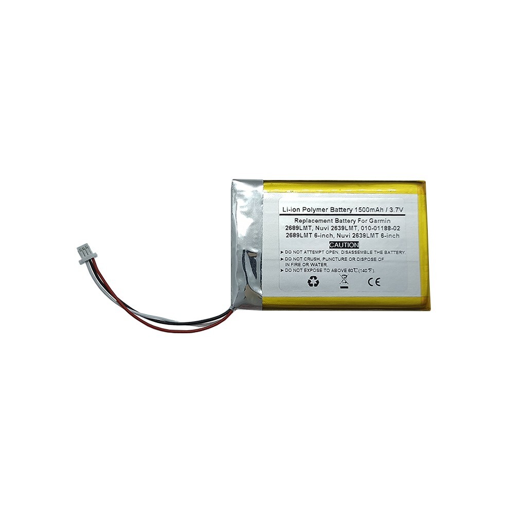 Battery for Garmin 2689LMT/2639LMT，010-01188-02，2689LMT 6-inch，2639LMT 6-inch