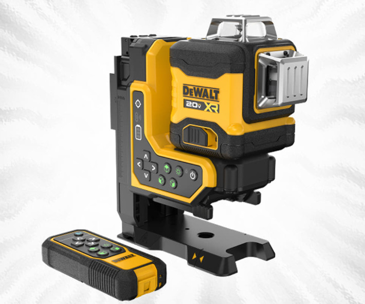 DEWALT DCLE34035N 20V Remote Control 3x360 Green Laser Level Bare Tool / New