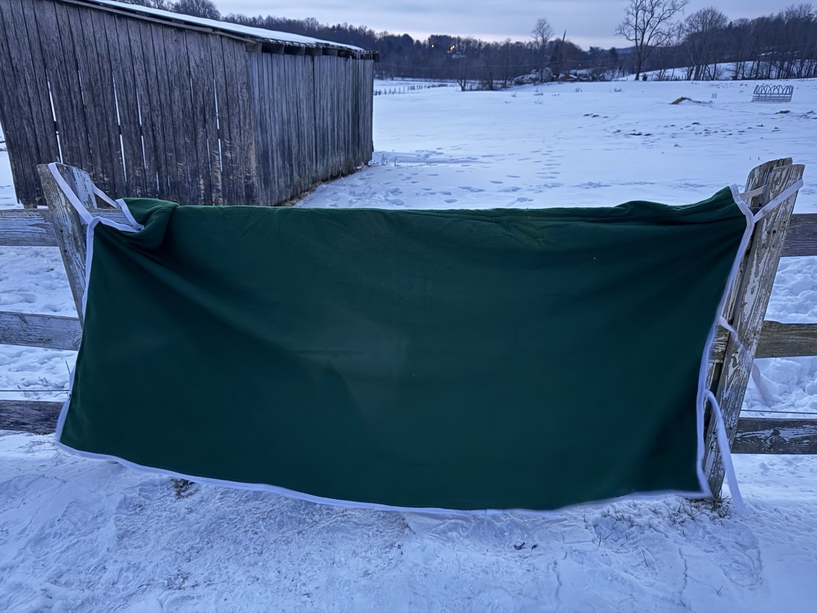 Large Green Horse cooler 84"x90"