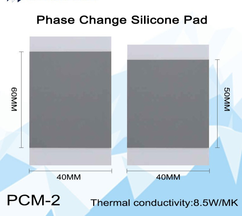 UPSIREN PCM-2 Phase Change Thermal Pad 8.5W/mK CPU GPU Laptop 40x60mm