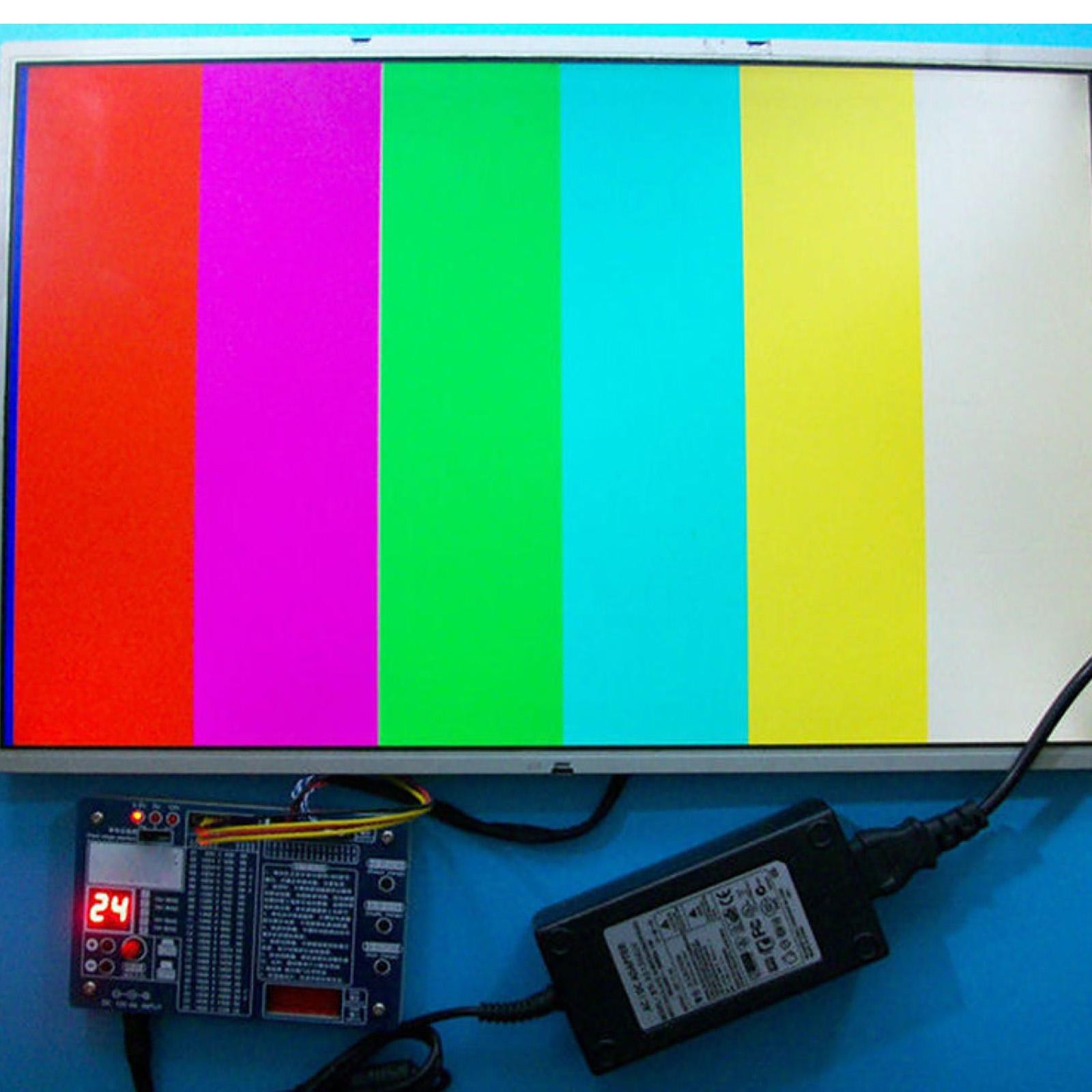 HD1920*1200 Computer Laptop TV LCD/LED Test Tool Panel Tester Support 7"-84"