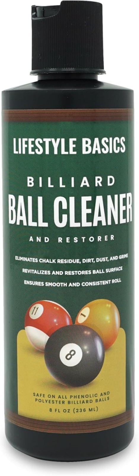 Billiard Ball Cleaner & Restorer - Extends Lifespan & Maintains Performance