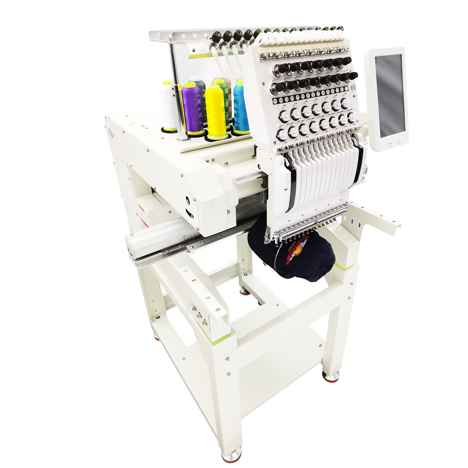 15-Needle Computerized Embroidery Machine 1000SPM Automatic Embroider 110-220V
