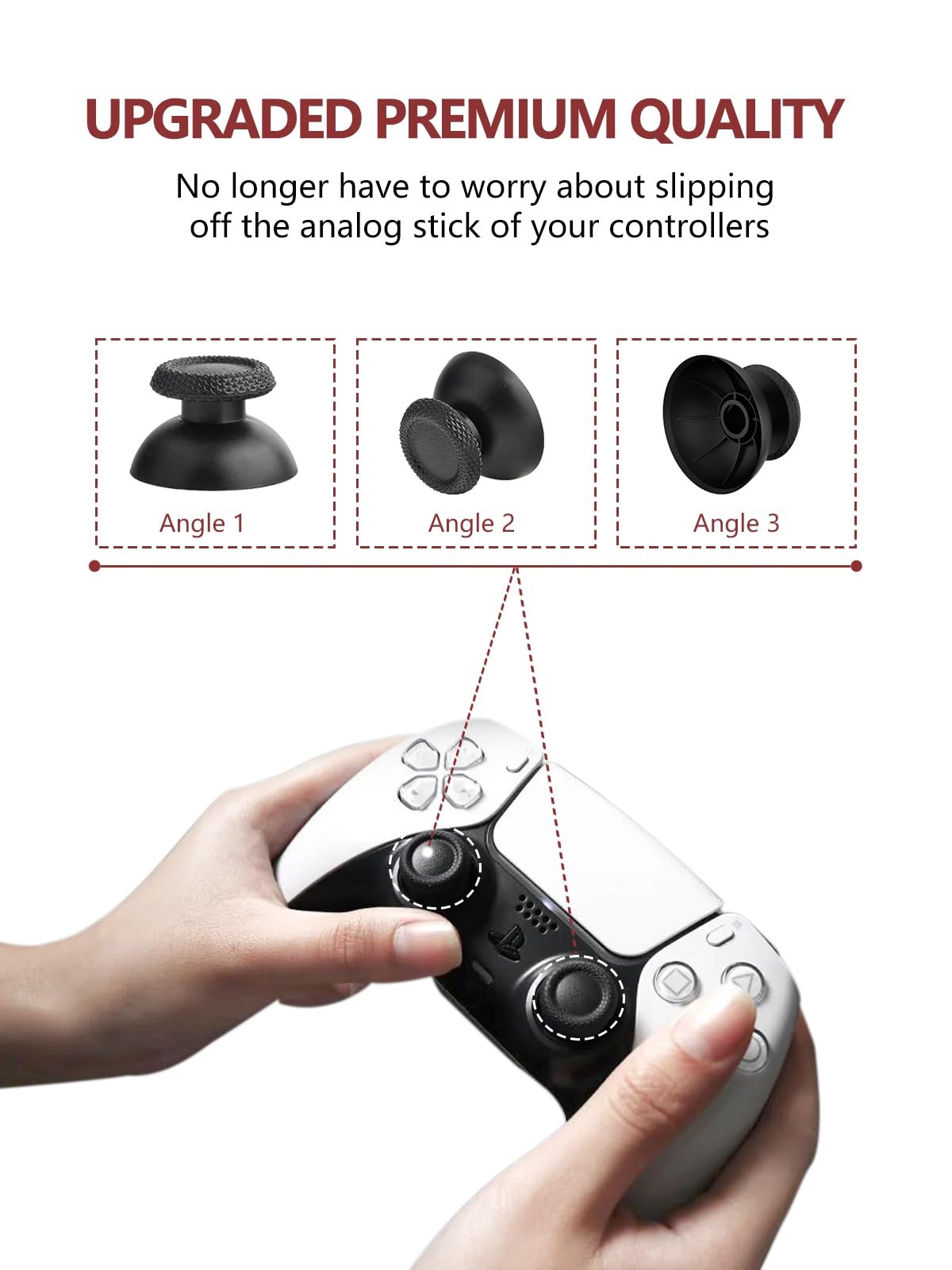 Ps5 Joystick Replacement for Sony PlayStation 5 Ps5 Controller Repair Kit for...