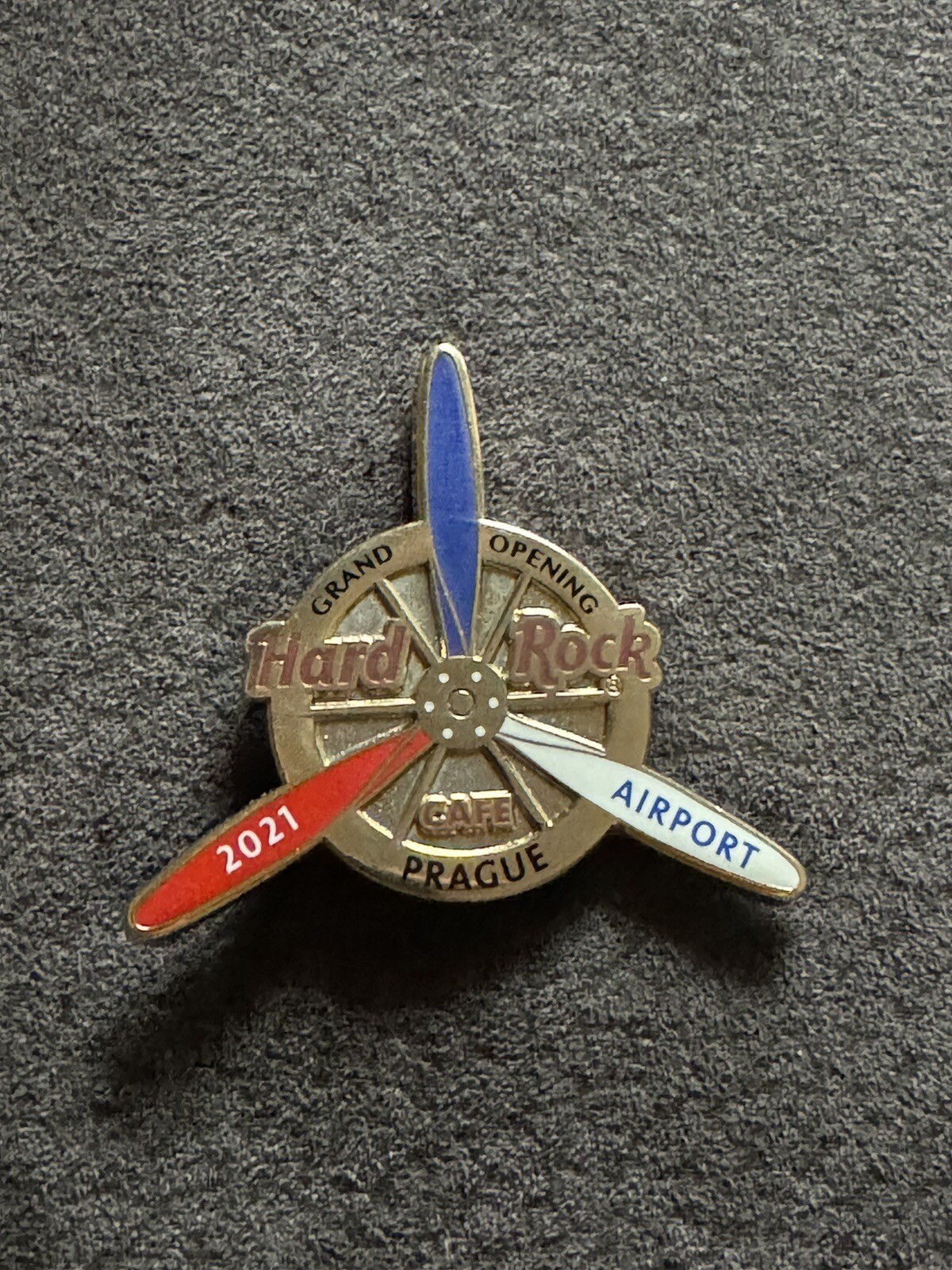 Hard Rock Cafe Prague Airport Grand Opening Pin