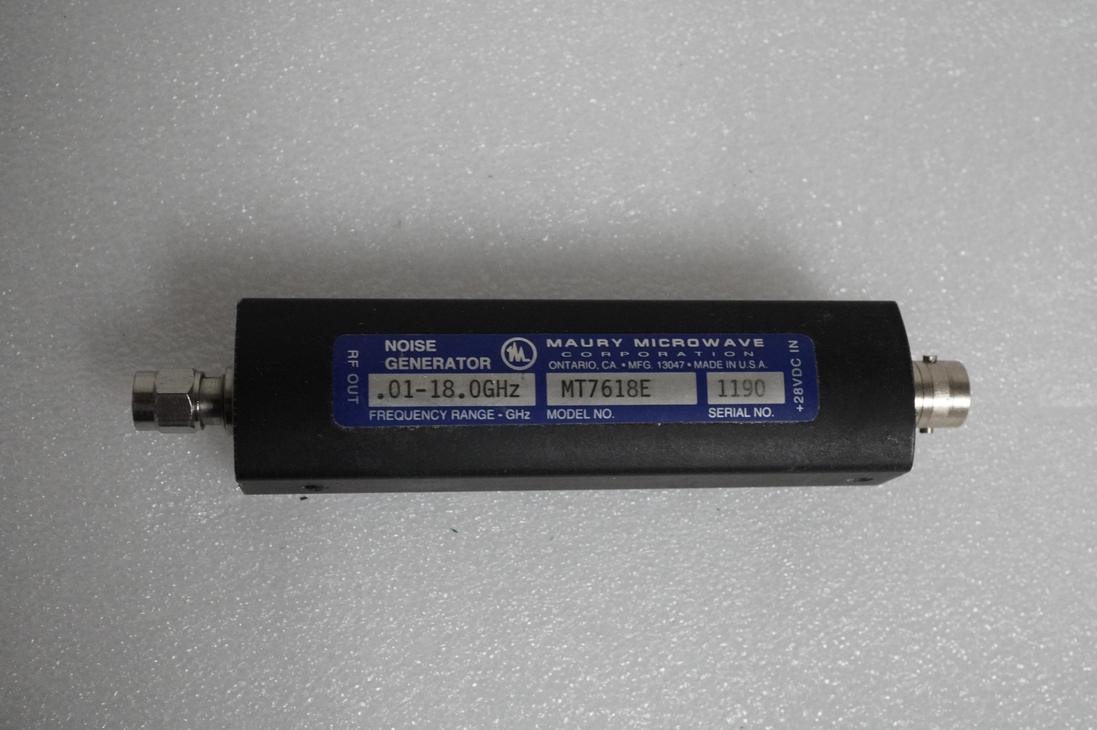 Maury Microwave MT7618E Noise Generator