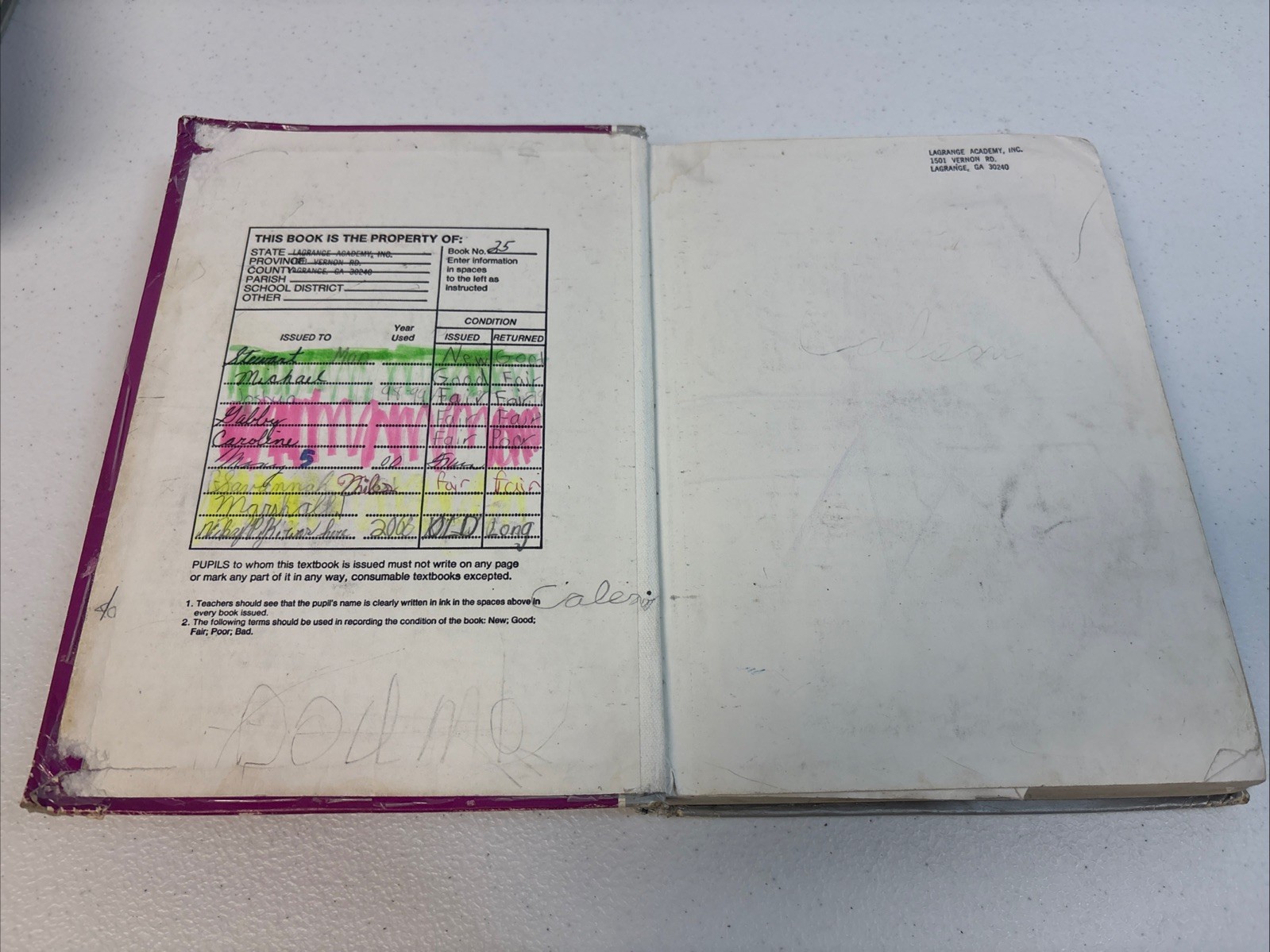Saxon Math 54: An Incremental Development 2nd Edition Stephen Hake - Rough Shape