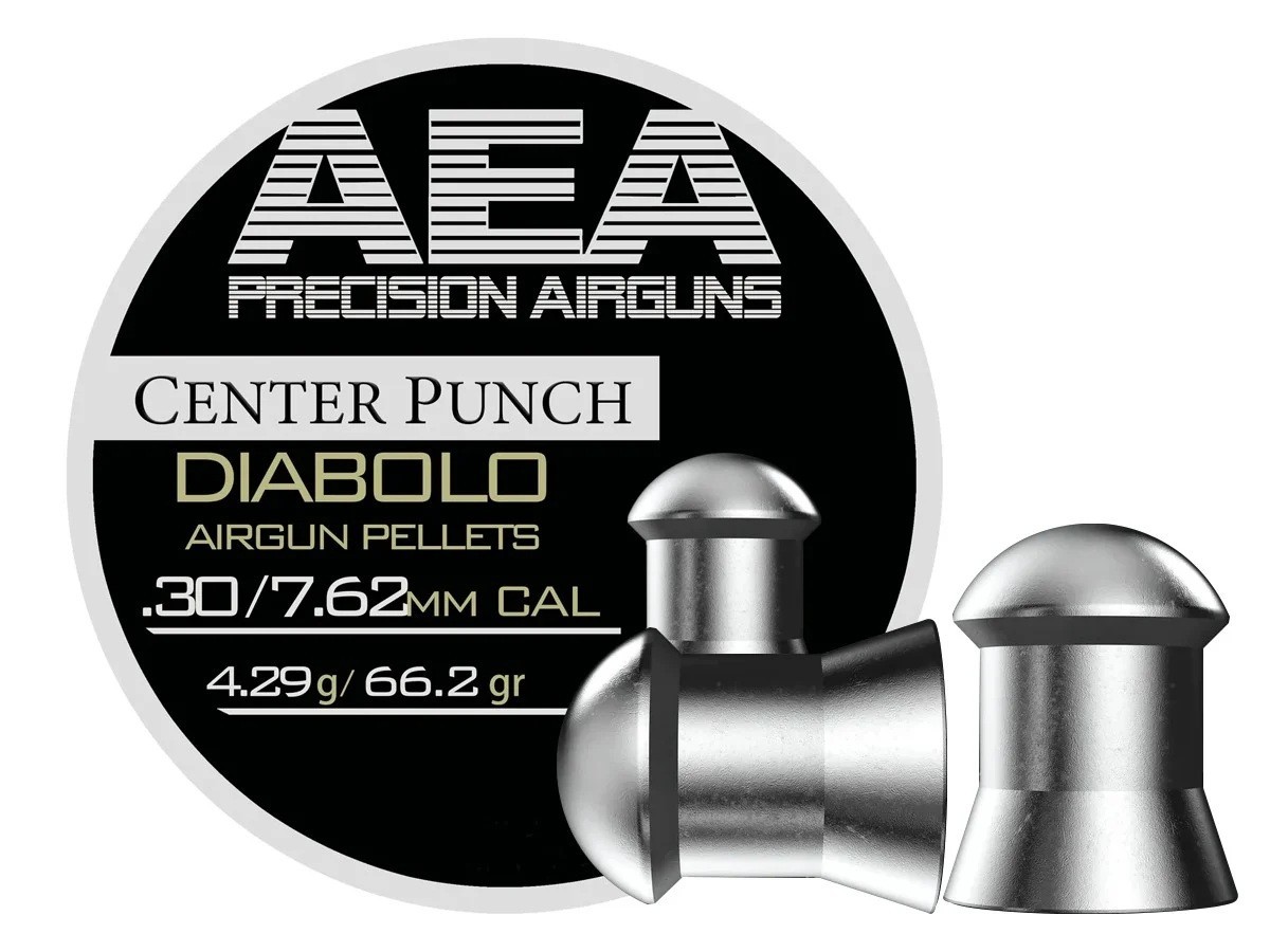 AEA Precision 120 count Center Punch Diabolo .30 Caliber 66.2gr.
