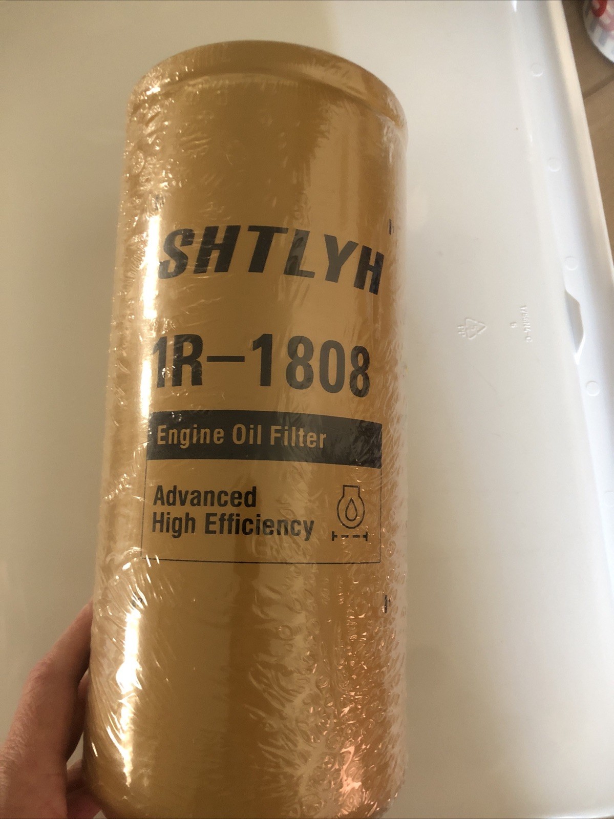 1R-1808, Engine Oil Filter, Shtlyh, Compatible with Caterpillar