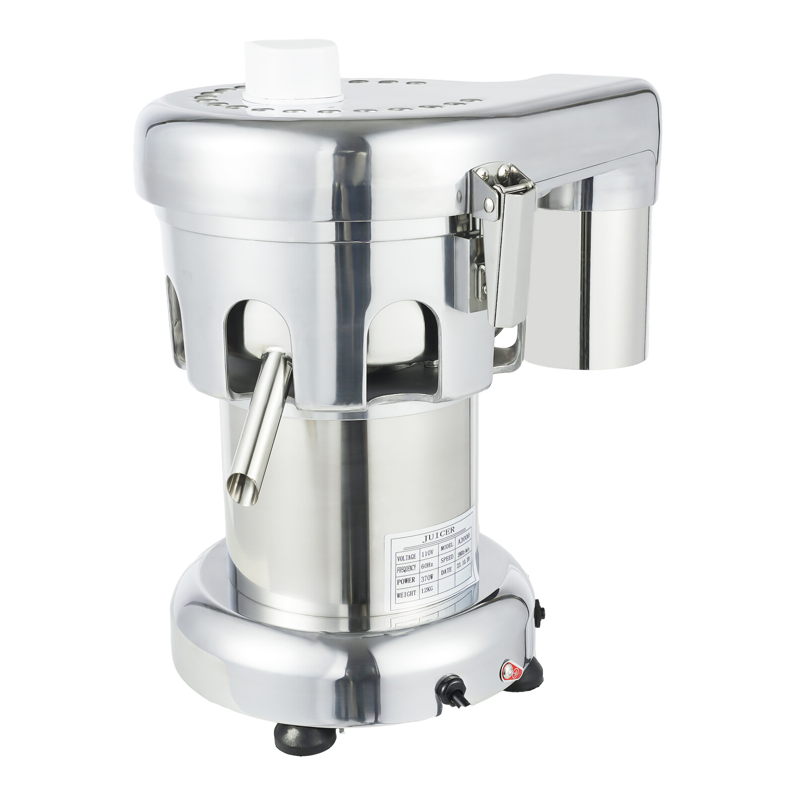Juice Extractor 110V 370W Centrifugal Juice Extractor Juicing Fruit & Vegetable