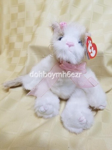 Ty Beanie Babies Baby Attic Treasures Adelaide Cat 1993 plush