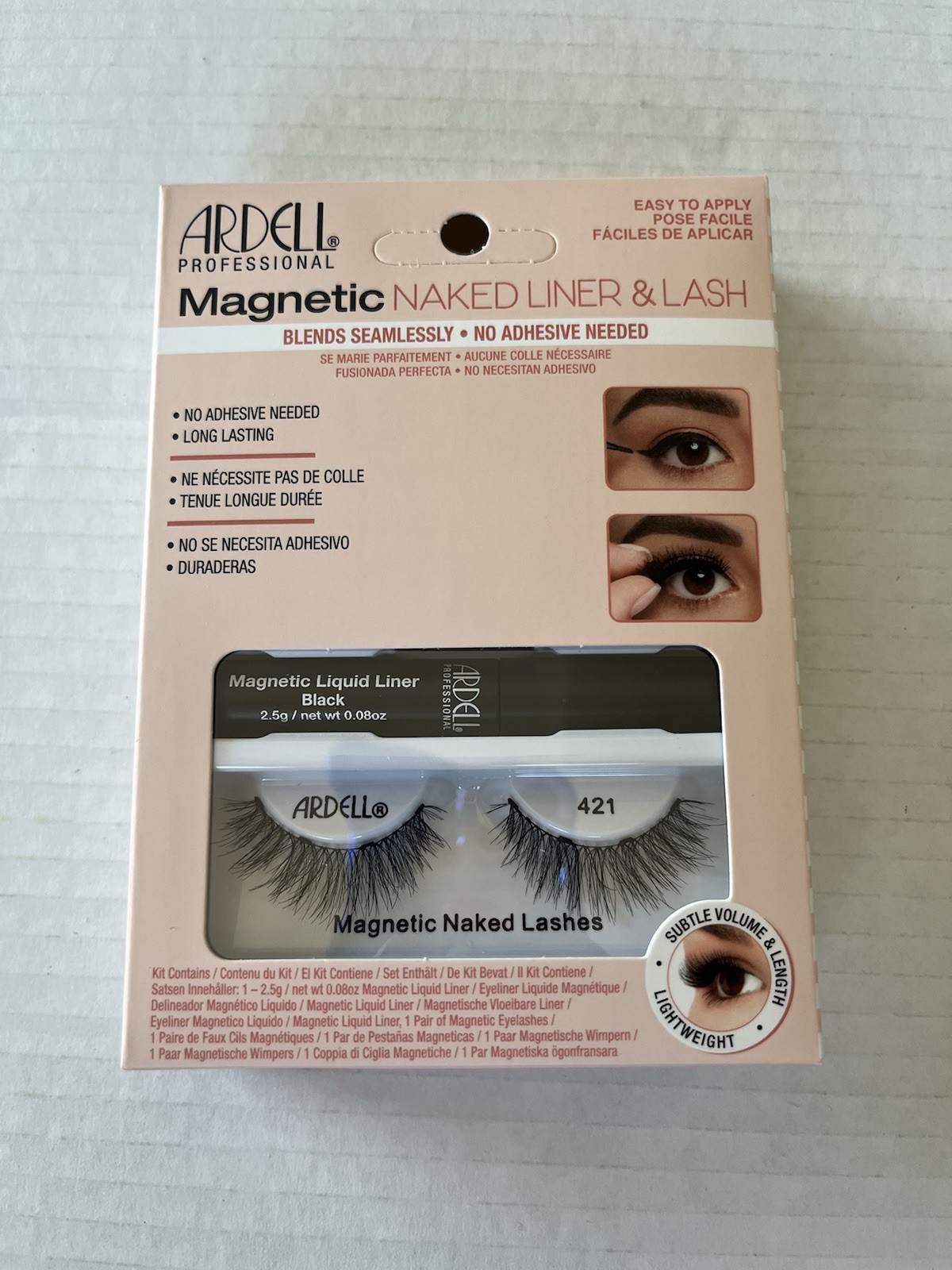 Ardell Magnetic Liner & Lash Naked Black Lashes #421