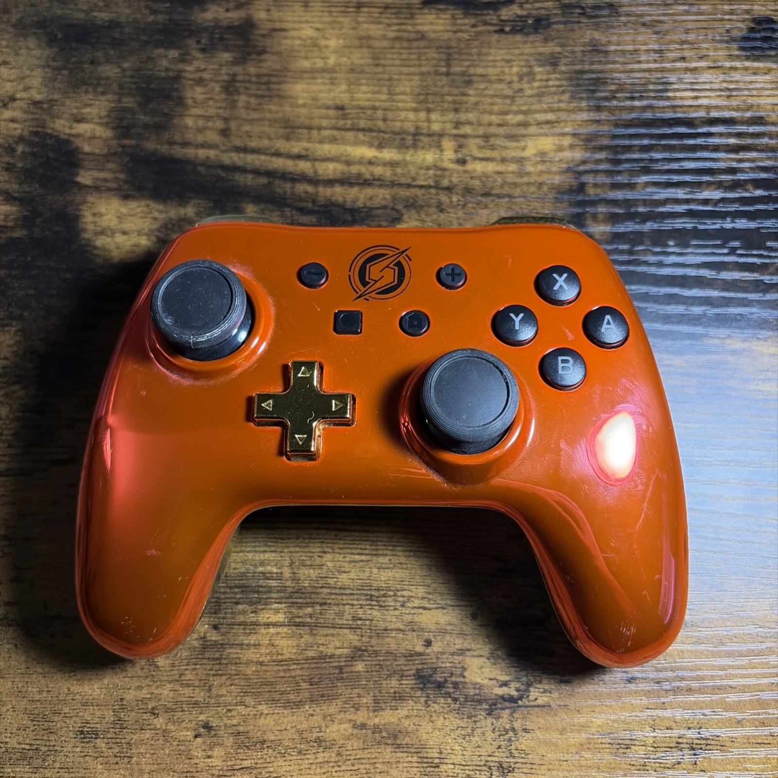 Metroid Red & Gold Samus Power A PowerA Wired Controller Nintendo Switch