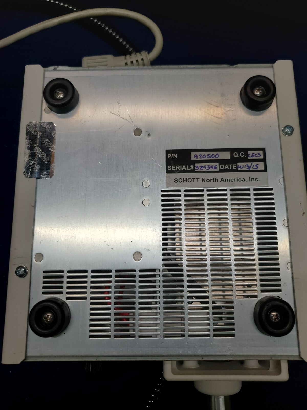 Schott ACE I EKE Microscope Illuminator with Ring Light Leeds