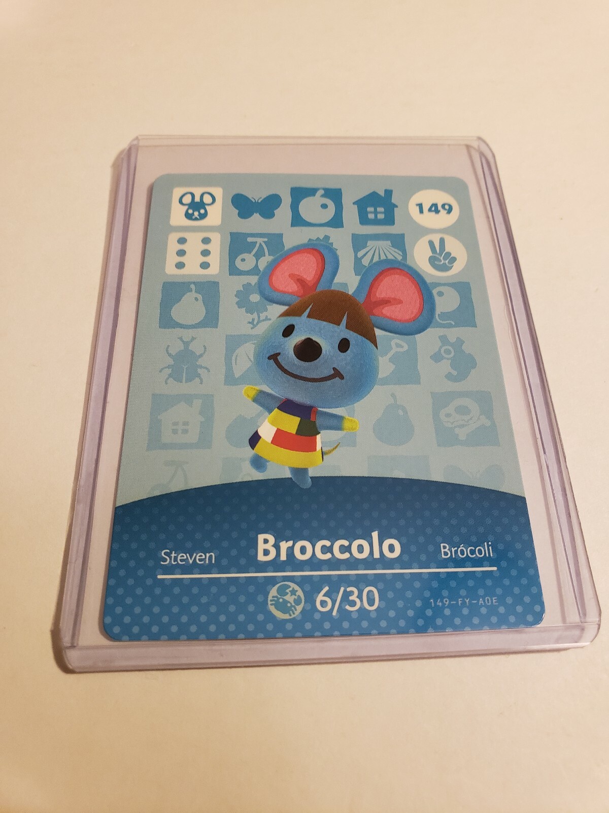 !SUPER SALE! Broccolo # 149 Animal Crossing Amiibo Card Horizons Series 2 MINT!