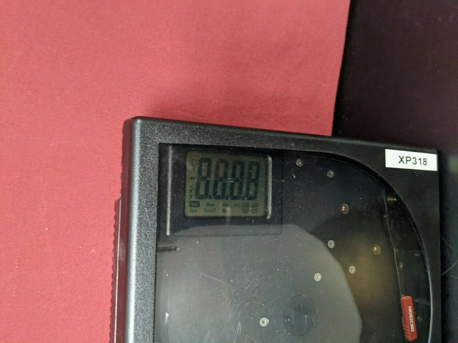 Dickson TH805 8" Digital Temperature Chart Recorder without Power Supply