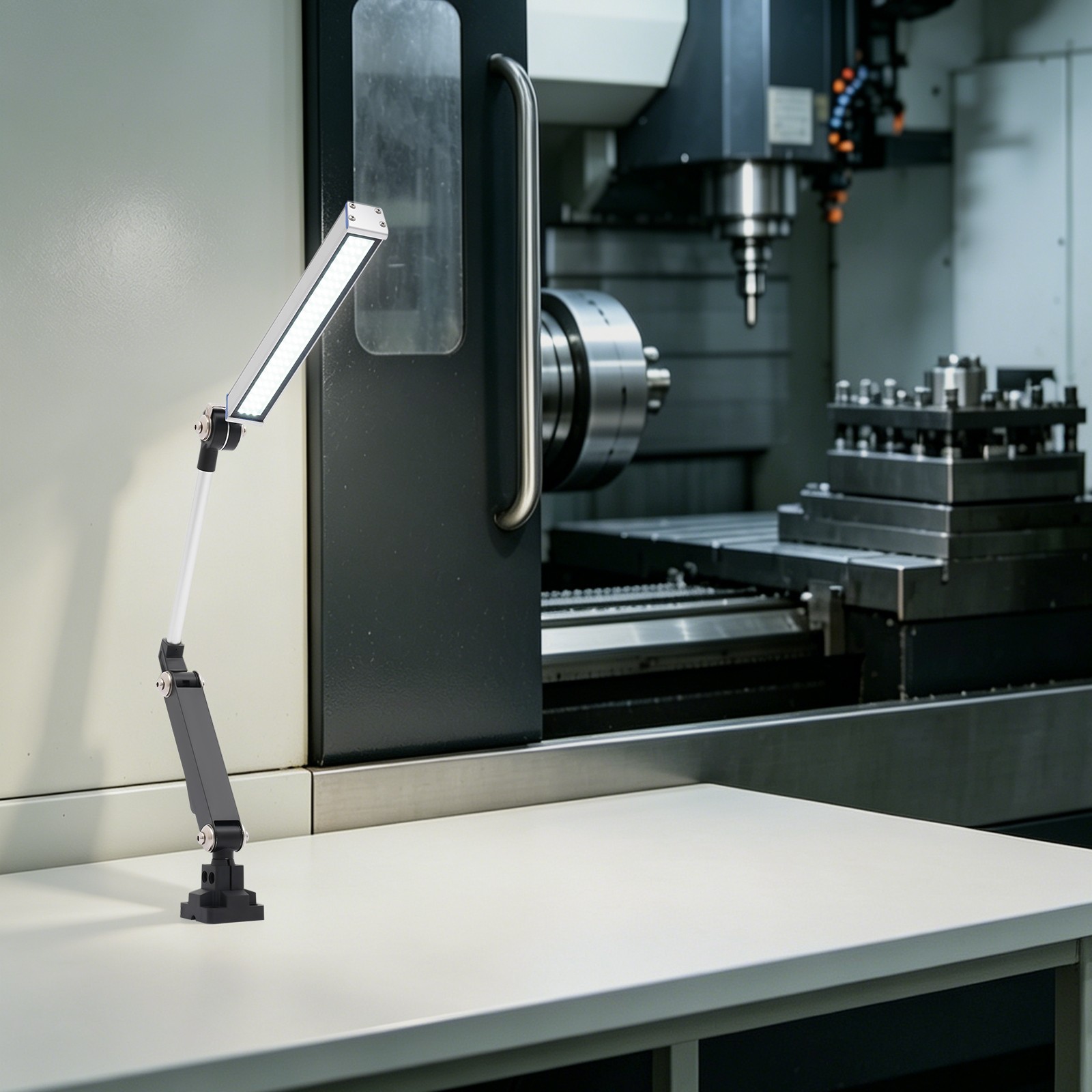 LED Machine Work Light,16W LED Rotatable Work Light for CNC Lathe Drill Table
